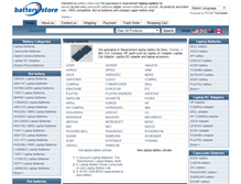 Tablet Screenshot of battery-store.org